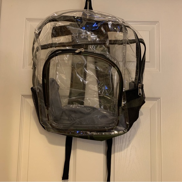 No Label Handbags - Unisex Camouflage Clear backpack